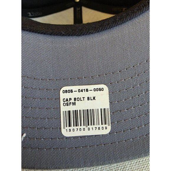 Rsd Flexfit 110 One Ten OSFM Black Bolt Hat Acrylic/Wool Blend Adjustable - Picture 5 of 13